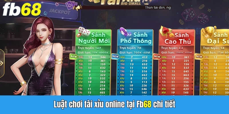 Luật chơi tài xỉu online chi tiết